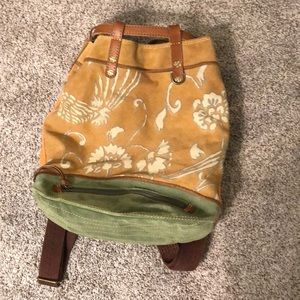 Lucky Brand vintage style backpack